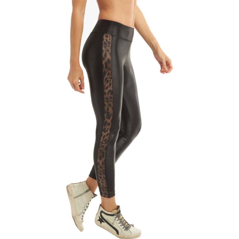 KORAL  Dynamic Duo High Rise Infinity Legging Size M Black Camo